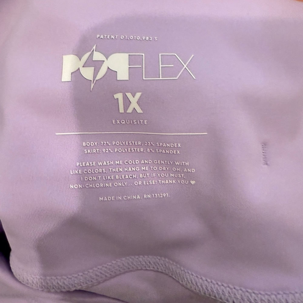 Popflex Pirouette Skort - Digital Lavender - Picture 2 of 2